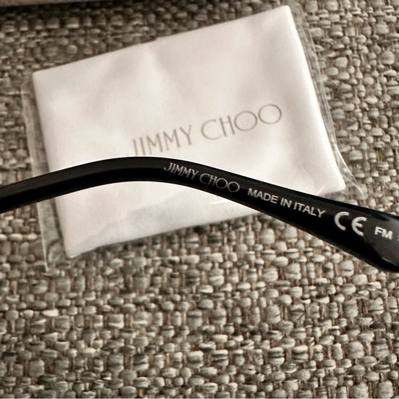 NWT JIMMY CHOO SUNNIES Grey Gradient. Rim Style: Full-Rim - Picture 9 of 12